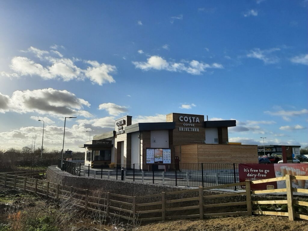 Burger King and Costa, Beverley