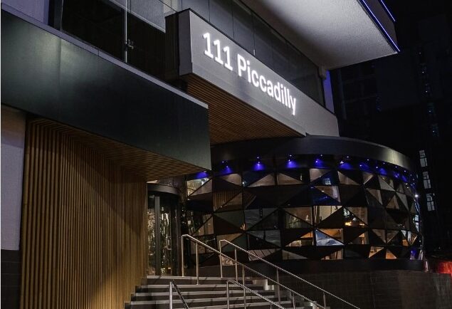 Entrance to 111 Piccadilly manchester building